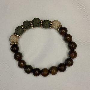 Lava stone bracelet